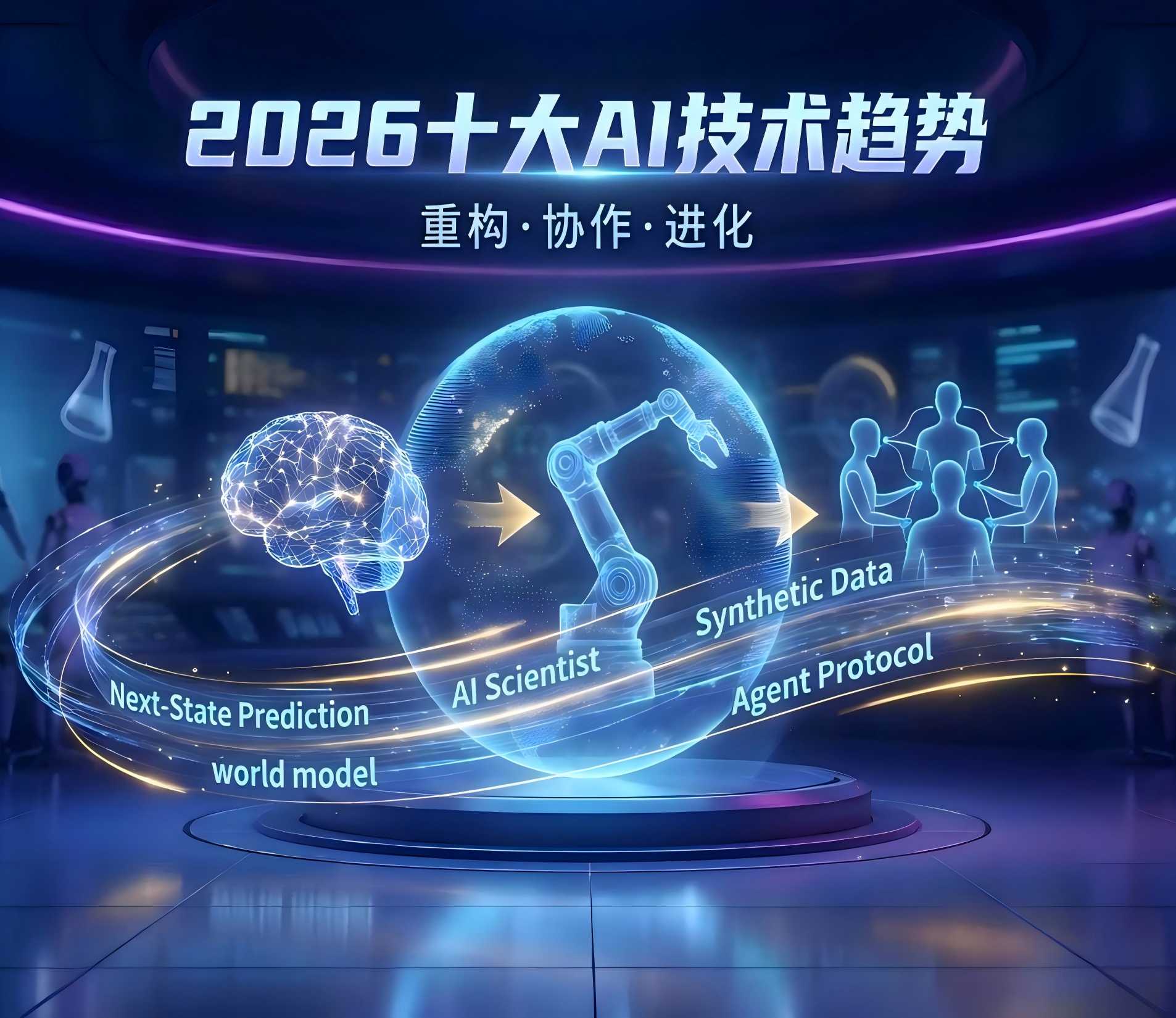 央视发布2026 AI十大趋势：AI从工具全面迈向伙伴，开启高质量发展新阶段